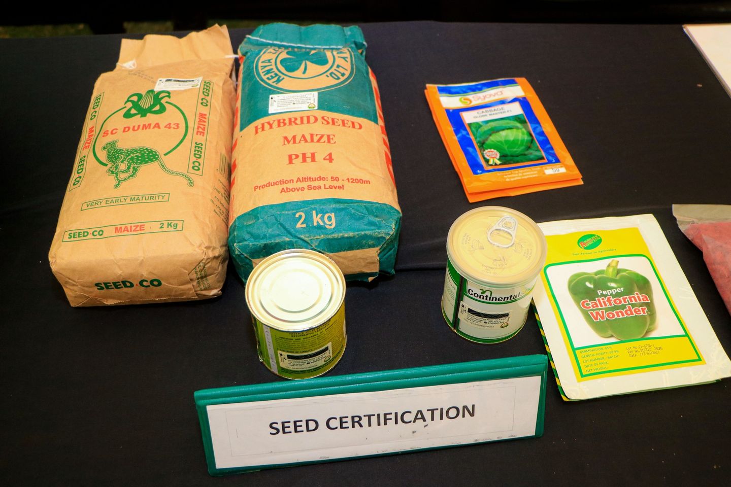 Kephis certified seeds