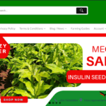 The intuitive and user-friendly dashboard of the Farmers Trend Virtual Agrovet online marketplace, showcasing product categories, search features, and cart functionality for easy farm input shopping in Kenya.