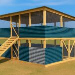 A simple 1-storey poultry house design suitable for replication, demonstrating practical and affordable poultry house design Kenya for small-scale farmers.