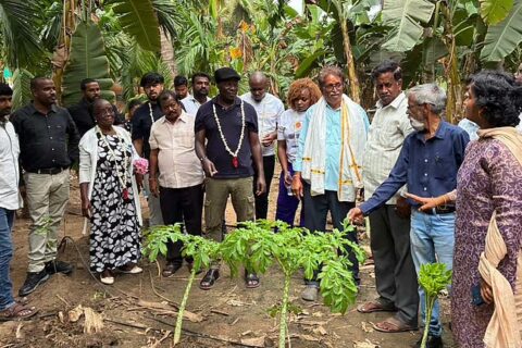 Kenyan Delegation Studies Natural Farming in Andhra Pradesh to Learn Climate-Resilient Practices