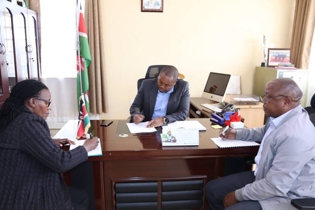 Nyeri Cascades Performance Contracts to Agriculture Directorates for Better Service Delivery 2 Nyeri Cascades Performance Contracts to Agriculture Directorates for Better Service Delivery