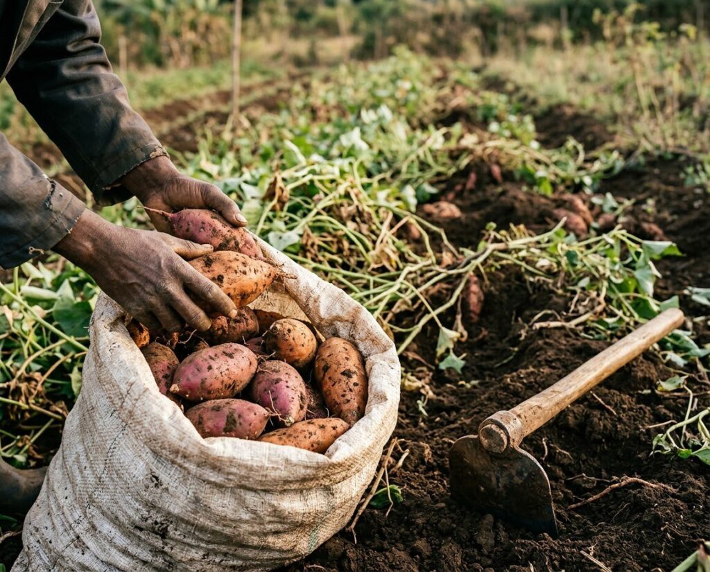 Sweet potato farming in Kenya