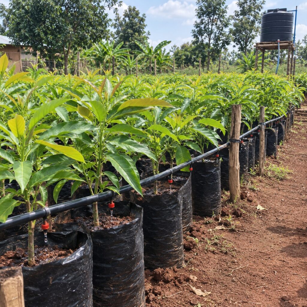 Hass Avocado Nursery Irrigation: 7 Costly Watering Mistakes Killing Seedlings 1 Hass avocado nursery irrigation